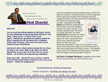 Tablet Screenshot of haldavid.com